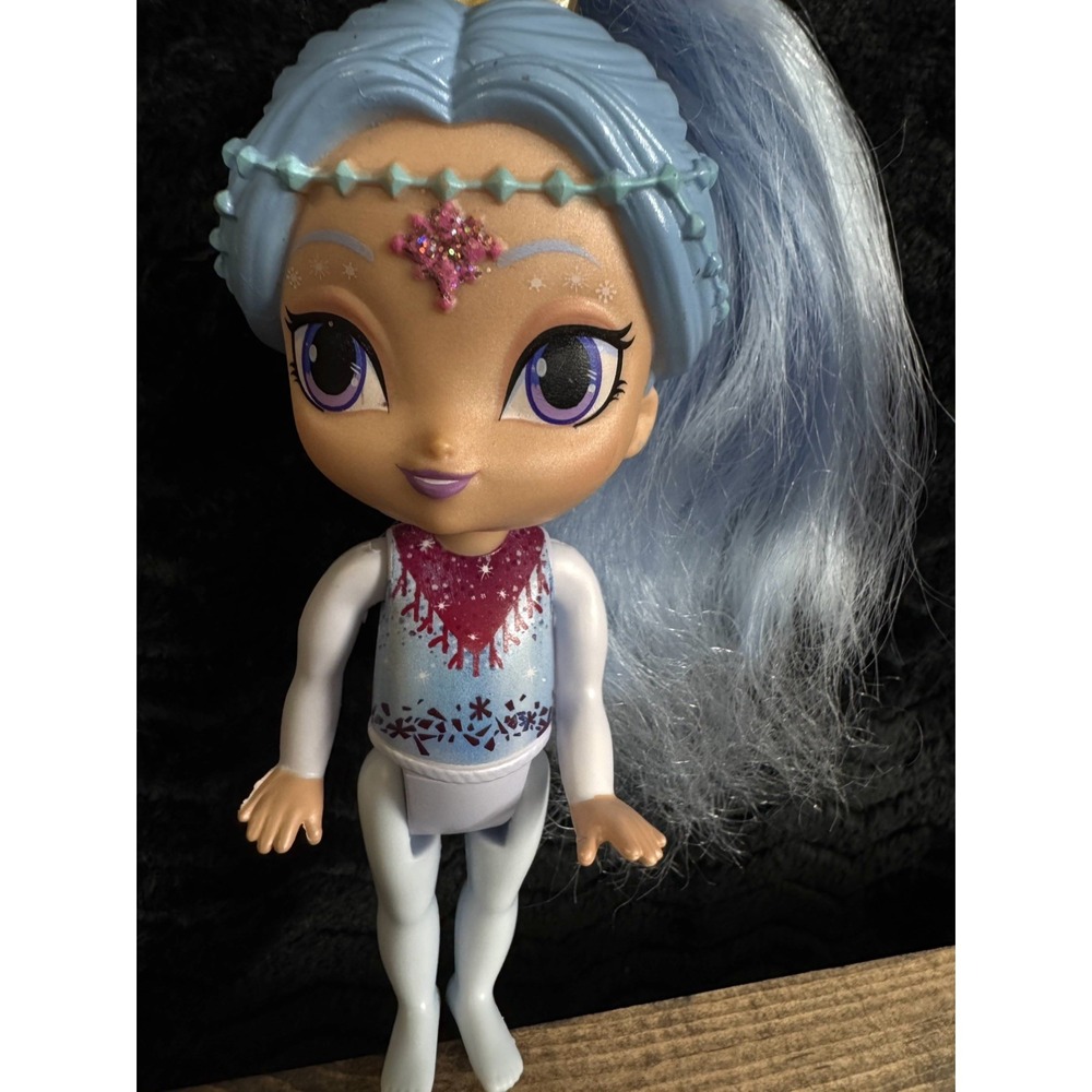 Shimmer & Shine Layla Ice Genie Doll 6" FP Mattel DYV96 HTF Hard to Find